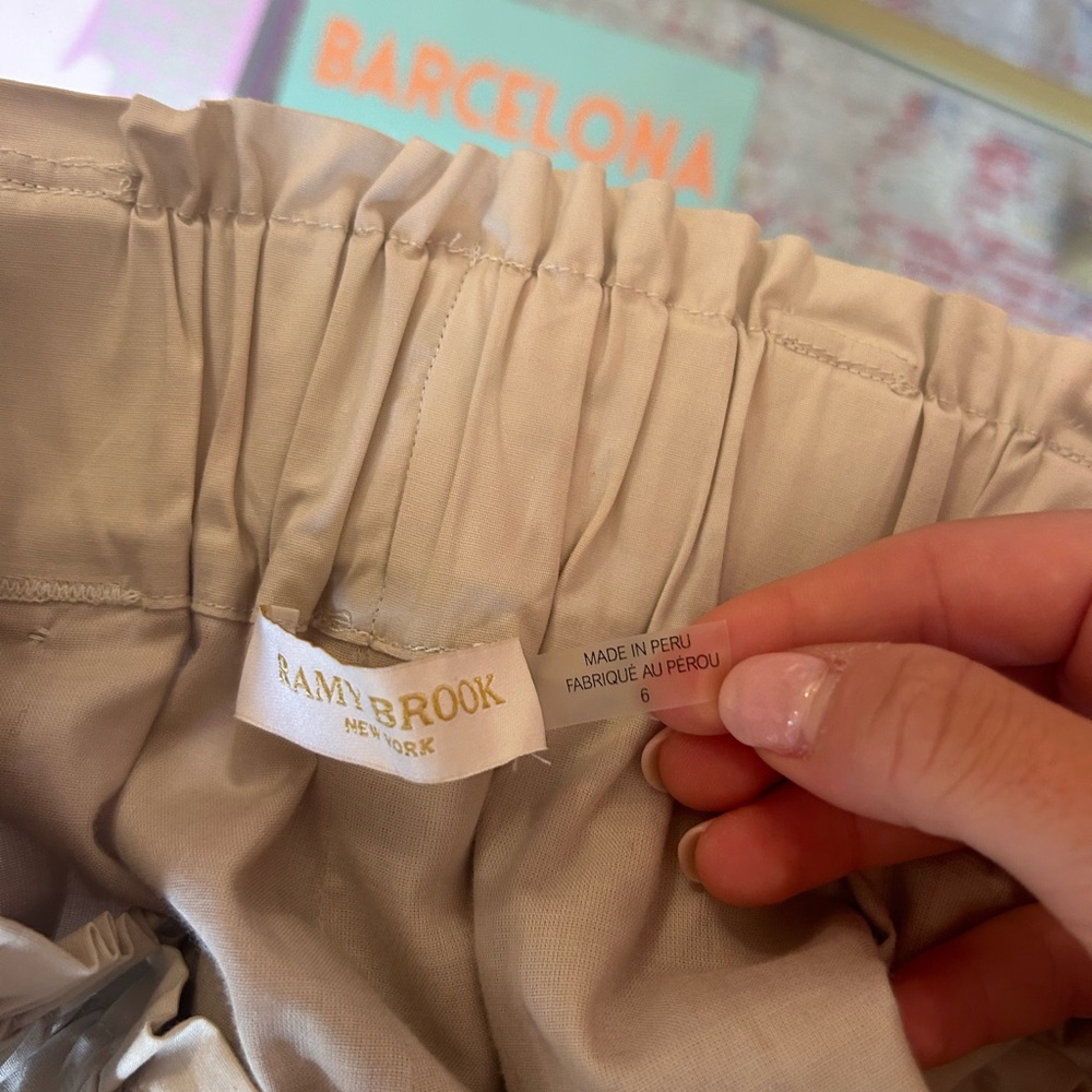 RAMY BROOK SHORTS// worn once SIZE 6// originally $265 selling for $65